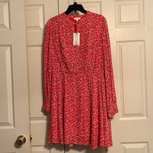 A Loves A Brand New with Tags pink floral dress size L